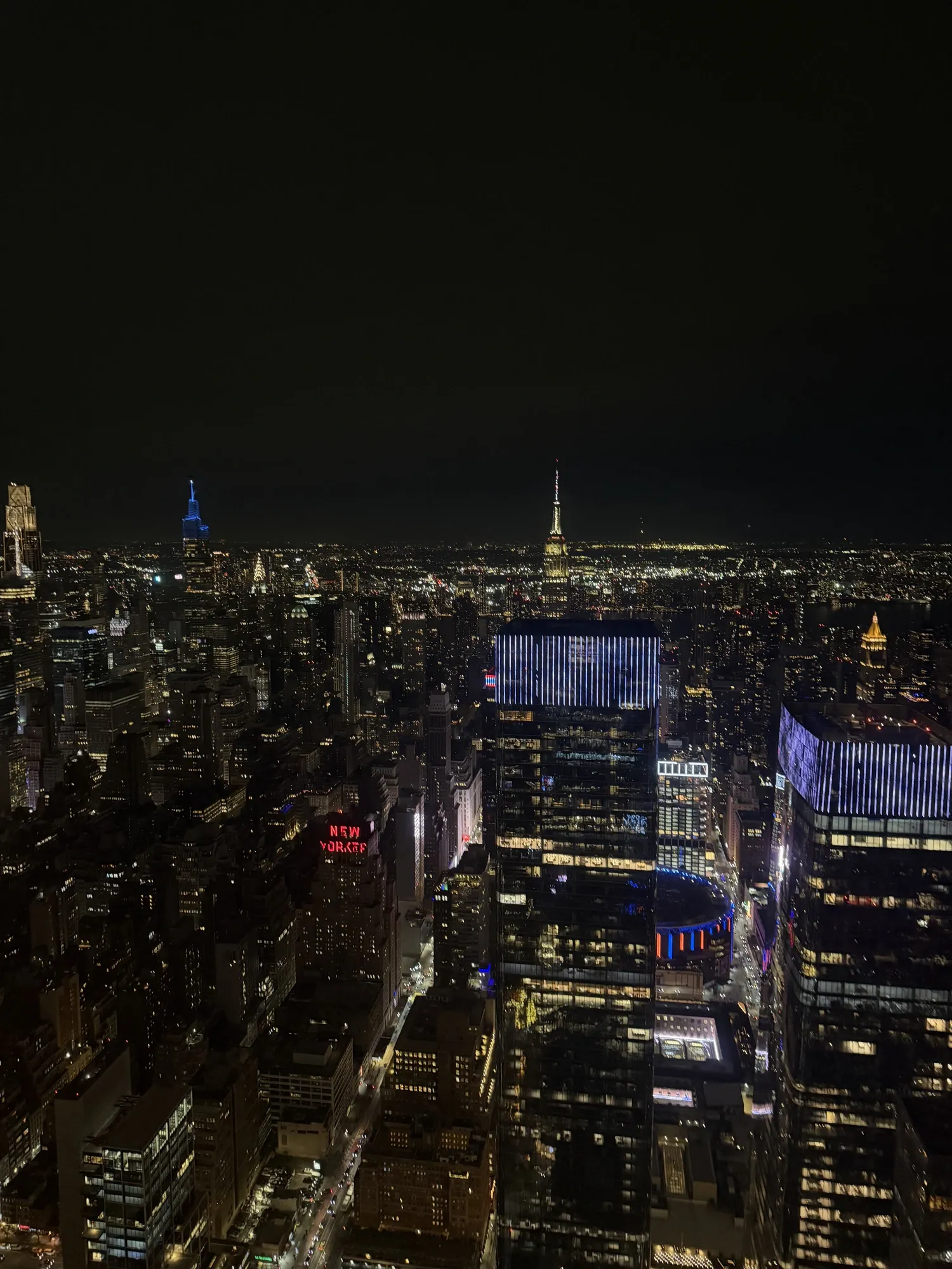 Manhattan after dark