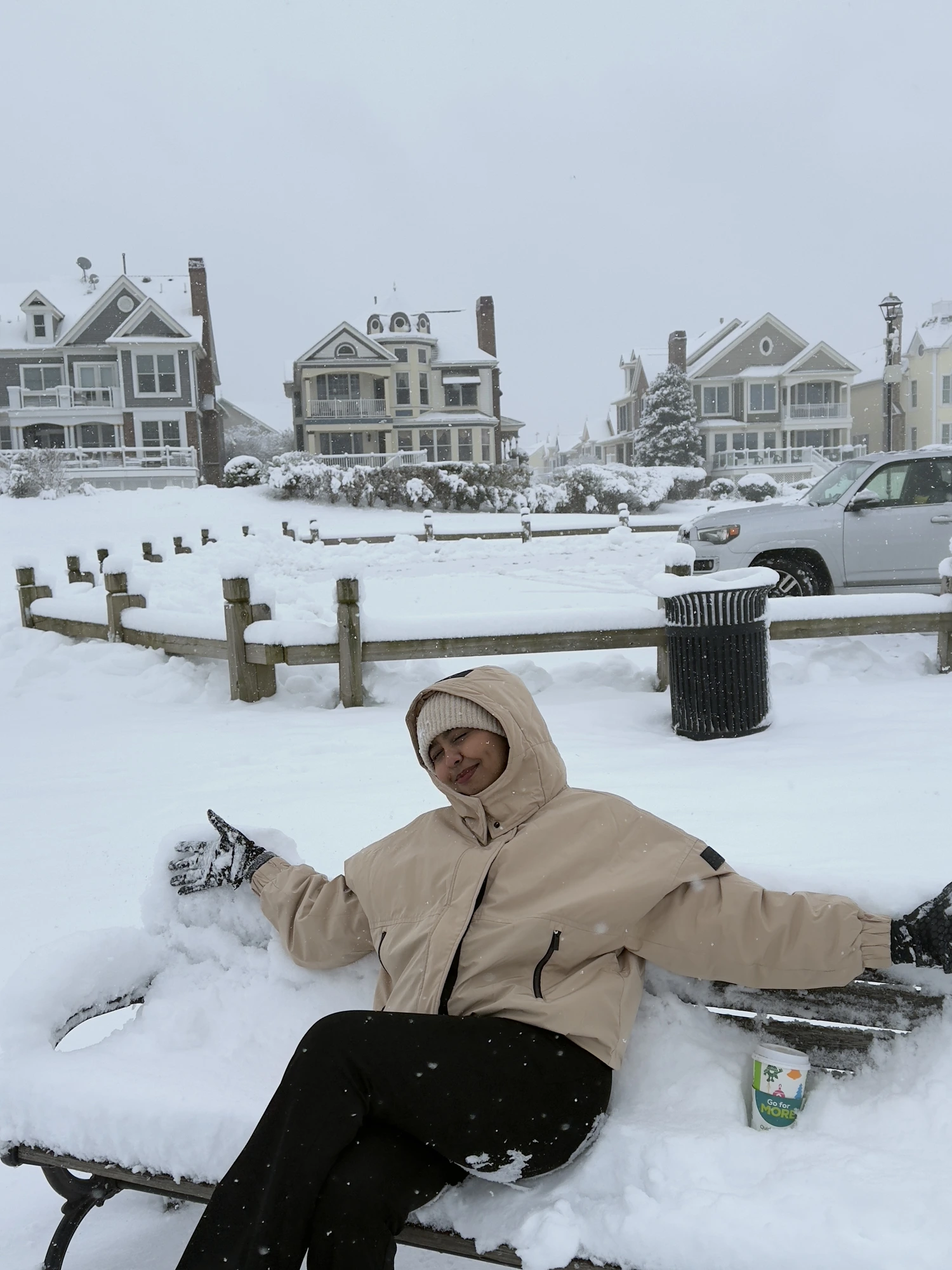 Snow day in New York